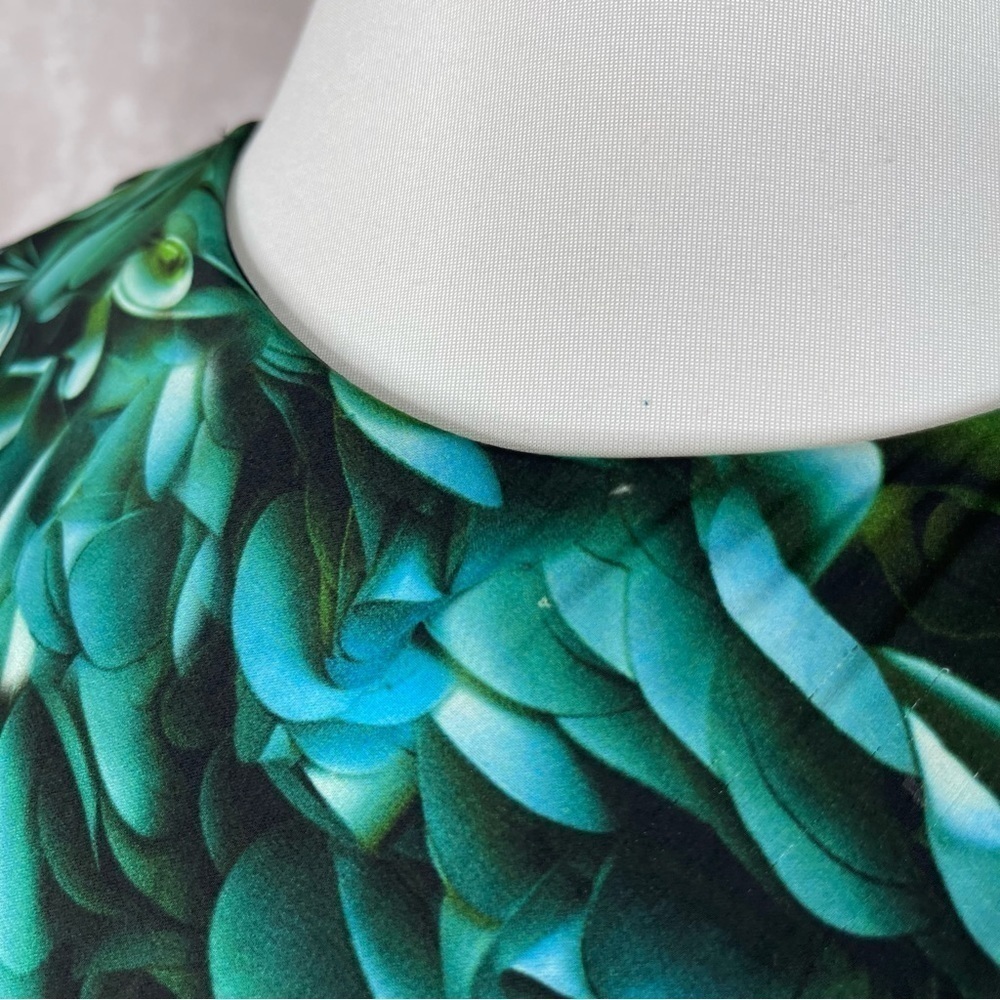 Ted Baker London Patra Rosette Dress In Green Women's Size 0 US 2 - Picture 3 of 13